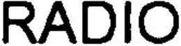 RADIO trademark