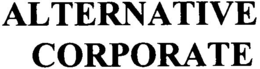 ALTERNATIVE CORPORATE trademark