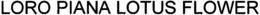 LORO PIANA LOTUS FLOWER trademark