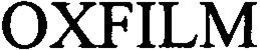 OXFILM trademark
