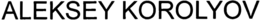 ALEKSEY KOROLYOV trademark