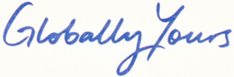 GLOBALLY YOURS trademark