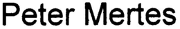 PETER MERTES trademark