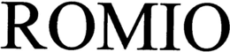 ROMIO trademark