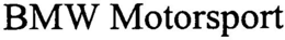 BMW MOTORSPORT trademark