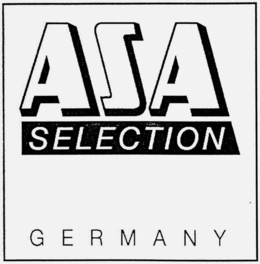ASA SELECTION GERMANY trademark