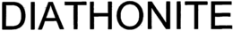 DIATHONITE trademark