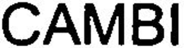 CAMBI trademark