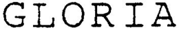 GLORIA trademark