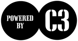 POWERED BY C 3 trademark