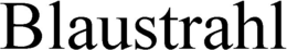 BLAUSTRAHL trademark
