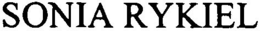 SONIA RYKIEL trademark