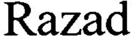 RAZAD trademark