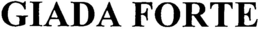 GIADA FORTE trademark