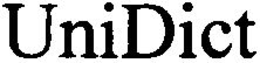 UNIDICT trademark