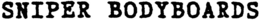 SNIPER BODYBOARDS trademark