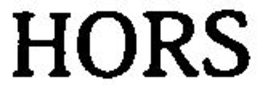 HORS trademark