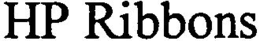 HP RIBBONS trademark