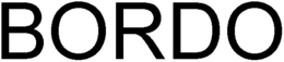 BORDO trademark