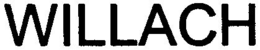 WILLACH trademark