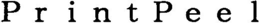 P R I N T P E E L trademark