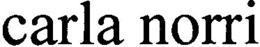 CARLA NORRI trademark