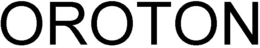 OROTON trademark