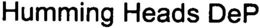 HUMMING HEADS DEP trademark