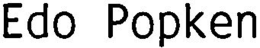 EDO POPKEN trademark