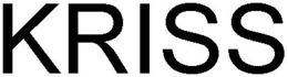 KRISS trademark