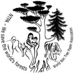 NTPA - WE SAVE THE WORLD'S FORESTS WORLD NON TREE PAPER ASSOCIATION trademark