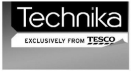 TECHNIKA EXCLUSIVELY FROM TESCO trademark