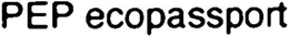 PEP ECOPASSPORT trademark
