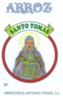ARROZ SANTO TOMAS BY ARROCERIAS ANTONIOTOMAS, S.L. trademark