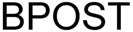 BPOST trademark