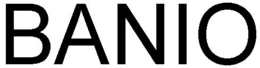 BANIO trademark