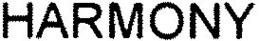 HARMONY trademark