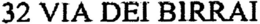 32 VIA DEI BIRRAI trademark