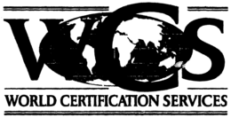 WCS WORLD CERTIFICATION SERVICES trademark
