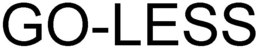 GO-LESS trademark
