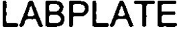 LABPLATE trademark