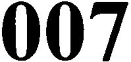 007 trademark