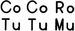 CO CO RO TU TU MU trademark