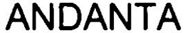 ANDANTA trademark
