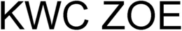 KWC ZOE trademark