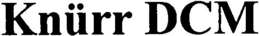 KNüRR DCM trademark