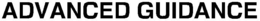 ADVANCED GUIDANCE trademark