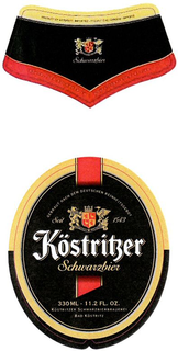 KÖSTRITZER SCHWARZBIER trademark