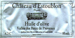 CHÂTEAU D'ESTOUBLON MOGADOR HUILE D'OLIVE VALLÉE DES BAUX DE PROVENCE trademark