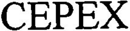 CEPEX trademark